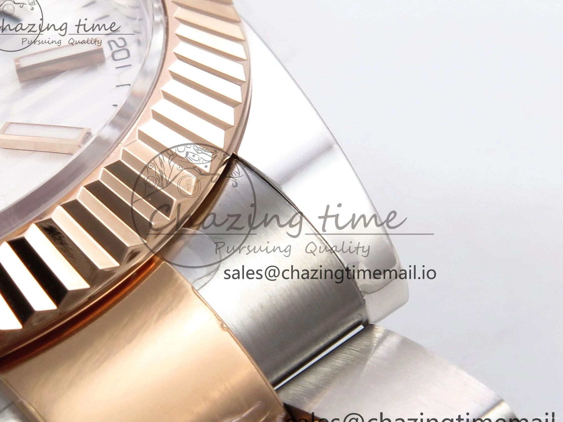 1231 DateJust 41 126331 ARF 1:1 Best Edition 904L Steel Silver Textured Dial on SS RG Oyster Bracelet SH3235（Gain Weight） TechFriendly 1097